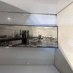 print The Brooklyn bridge framed print