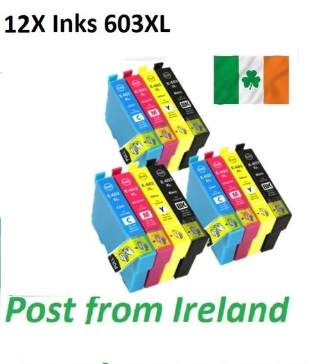 Ink 603xl Cartridge For Epson Wf-2810dwf Wf-2830dwf Wf-2835dwf Wf-2850 XP2100 XP 2105 XP 3100 XP 4100 XP 4105