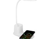 New 20x LED Desk Light Lamp 10W Wireless Induction Charging Charger #1506