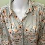 H&M flower blouse Image 5