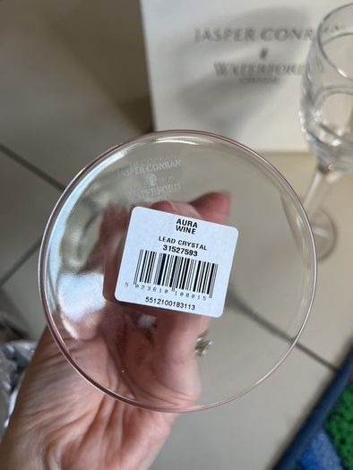 Jasper Conran Aura Wine glass pair new