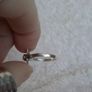 sterling silver flower ring Image 3