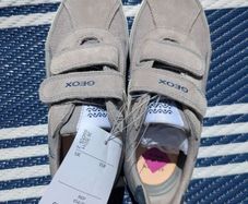 Geox leather boys sneakers