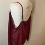 Wallis wine chiffon blouse & cami top (size 28) Image 9
