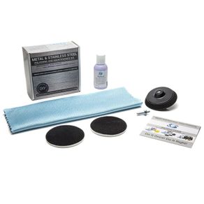 GLASS POLISH 32003 DIY Metal and Stainless Steel Restoration Kit, Polishing and Maintenance