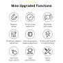 LED Desk Lamp Magnetic Hanging Table Lamp for Study Cabinet Light USB Rechargeable Stepless Dimming Dormitory Night Light Image 3
