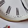 In Box 8.5 Inches Tall Royal Tara Harmony Pattern Large Bone China Clock Made In Galway Ireland Image 5