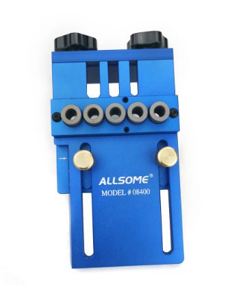BRAND NEW Aluminum Alloy Jig Dowel Dowelling Jig Set