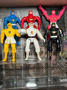 1995 Power rangers Bandai   Ninjetti Rangers 6 rangers