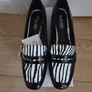 BNWT Designer Una Healy Zebra Loafers Image 6