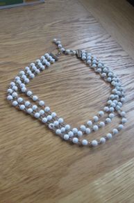 Vintage Beaded Necklace for Sale