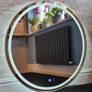 LED Bathroom Mirror Gold Demister Dual LED 80cm Image 2
