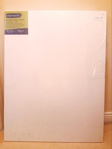 Canvas for paint