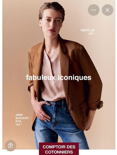 Comptoir Des Cotonnoirs Warm Camel Dry Wool Blazer & Trousers Suit