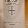 London Pocket Atlas. Bartholomew. Hardback In Good Condition. Image 5