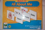 New Sealed Match-It Game "All About Me"
