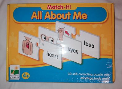 New Sealed Match-It Game "All About Me"