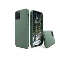 Liquid Silicone Case For iPhone 11 Pro Luxury Thin Soft Phone Cover New Green - FHT2IP11PLK