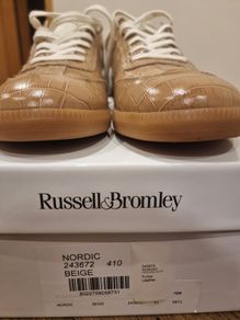 Russell & Bromley Thin Sole Trainer EU 41  Worn Once  Box Included