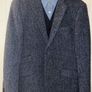 Tweed herringbone blazer and waistcoat sz m Image 9