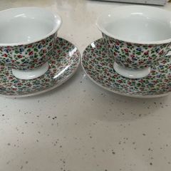 Teacups and saucers
