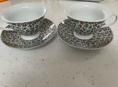 Teacups and saucers