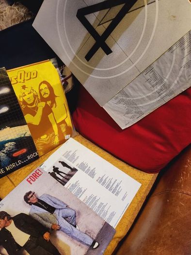 Vinyl Records Foreigner, Huey Lewis, Status Quo