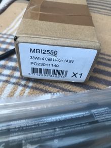 battery for laptop MBI2550