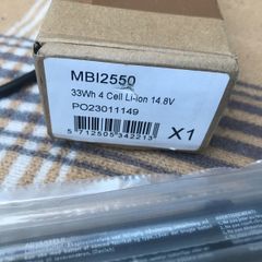 battery for laptop MBI2550