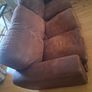 2 used brown sofas (3 seater and 2 seater) for free Image 2