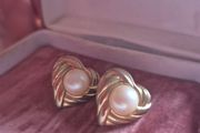 Vintage Heart Earrings