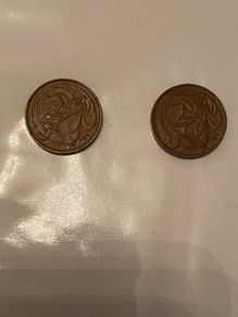 1966 Australian 2 cents