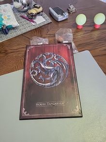 Game of thrones wooden sign
