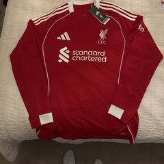 Liverpool Home Jersey Long Sleeve Medium