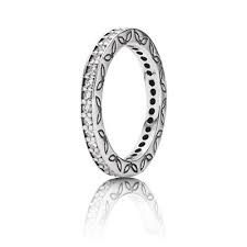 Pandora Silver Ring Stack