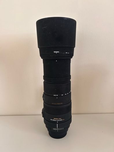 Sigma Dg 150-500mm F/5-6.3 Apo Hsm Os Zoom Lens for Canon