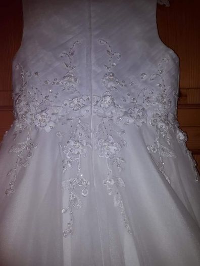 beautiful communion dress and assessories