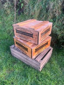 Vintage John Locke Kilbeggan Whiskey Crates 125 each