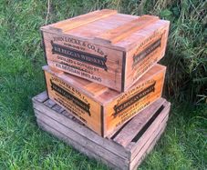 Vintage John Locke Kilbeggan Whiskey Crates 125 each