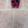 Gabor Red Suede Laced Shoes S 5 (38) Image 4
