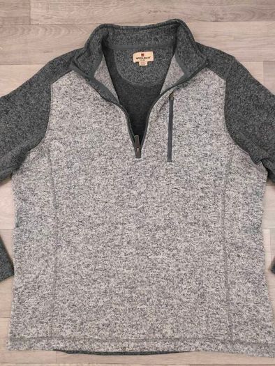 Woolrich Half Zip Fleece Jumper Mens L/XL