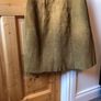 Vintage Real Leather Swede Tan Skirt Image 2