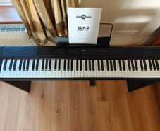 Gear4Music SDP-2 88 Key Digital Piano with Stand