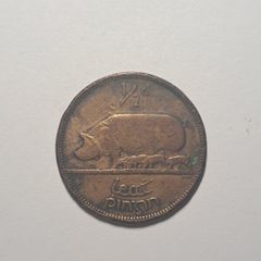 Ireland half penny coin