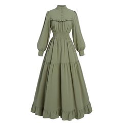 Brand New Women's A-line Victorian Vintage Maxi Evening Dress