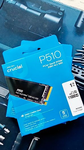 Gen 5 SSD nvme 1tb crucial p510 2280 11000mb/s