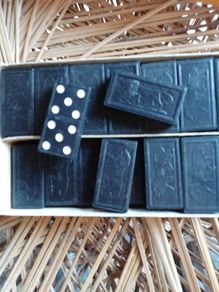 Vintage Dominoes Set