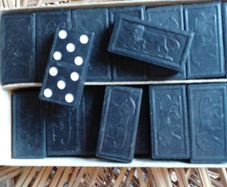 Vintage Dominoes Set