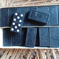 Vintage Dominoes Set