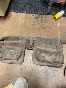 leather tool belt